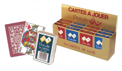 54 cartes en étui carton - Ducale