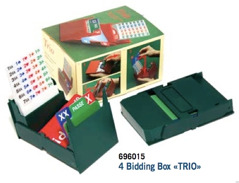 4 Bidding Box "TRIO"